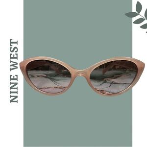 Nine West Women’s Sunglasses Smoky Pink Excellent Condition